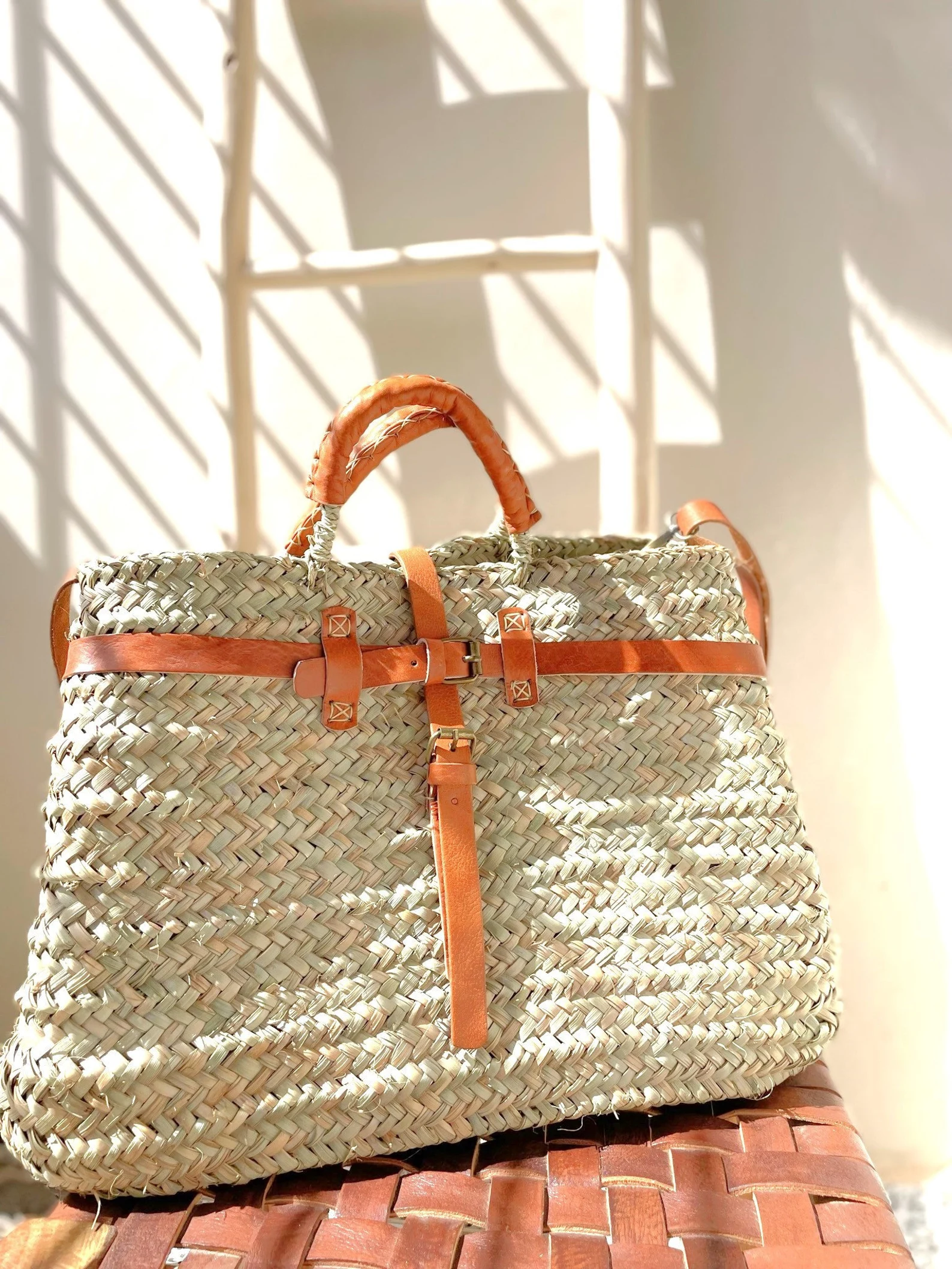 Leather Handles Bag - Image 4