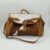 boho fur leather travel bag